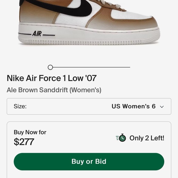 Nike Airforce 1 low ‘07- women’s size 6, good condition - Picture 5 of 5